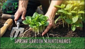 spring garden maintenance