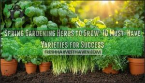 spring gardening herbs to grow