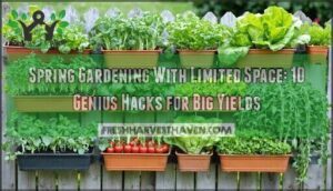 spring gardening with limited space