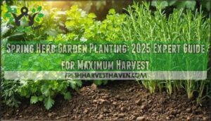 spring herb garden planting