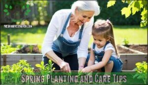 spring planting and care tips