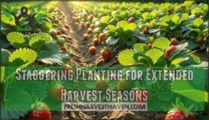 staggering planting for extended harvest seasons