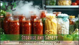 storage and safety