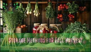 storage methods for fall harvest
