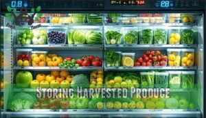 storing harvested produce