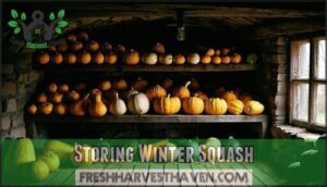 storing winter squash
