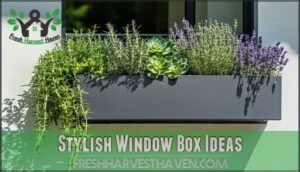 stylish window box ideas