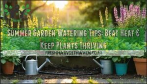 summer garden watering tips