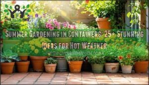 summer gardening in containers