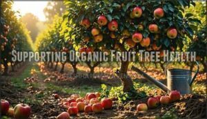 supporting organic fruit tree health