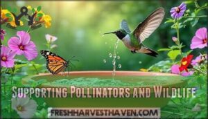 supporting pollinators and wildlife