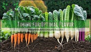 timing for optimal flavor