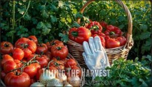 timing the harvest