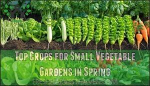top crops for small vegetable gardens in spring