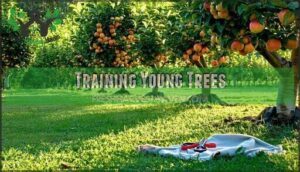 training young trees
