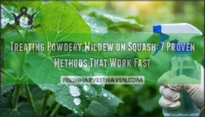 treating powdery mildew on squash