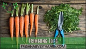 trimming tops