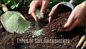 types of soil amendments