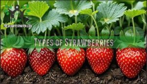 types of strawberries
