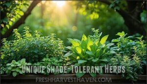 unique shade-tolerant herbs