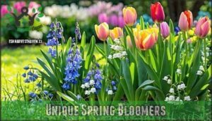 unique spring bloomers