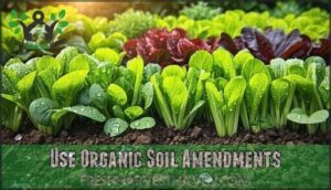 use organic soil amendments