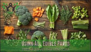 using all edible parts
