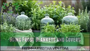 using frost blankets and covers