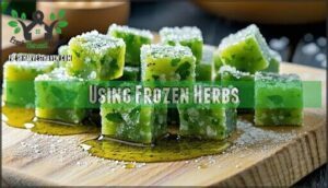using frozen herbs
