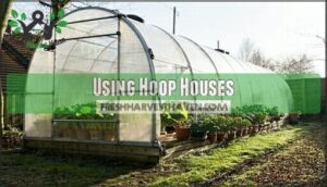 using hoop houses