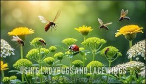 using ladybugs and lacewings