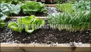 using organic materials