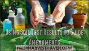 using soil test results to guide amendments