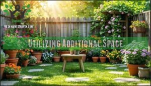 utilizing additional space