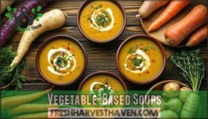 vegetable-based soups