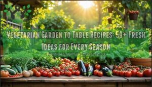 vegetarian garden to table recipes