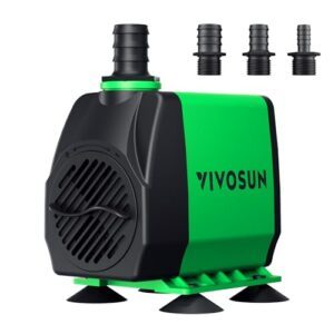 VIVOSUN 800GPH Submersible Pump(3000L/H, 24W), B07L54HB83