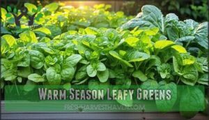warm season leafy greens