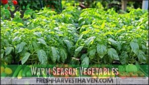 warm season vegetables