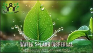water splash dispersal