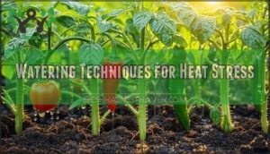 watering techniques for heat stress