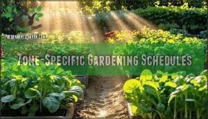 zone-specific gardening schedules