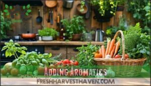 adding aromatics