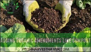 adding organic amendments like compost