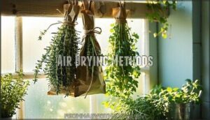 air drying methods