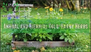 annual and biennial cold-hardy herbs