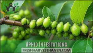 aphid infestations