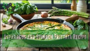 asparagus and spinach frittata recipe
