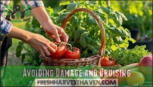 avoiding damage and bruising