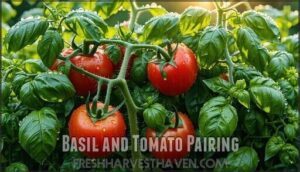 basil and tomato pairing